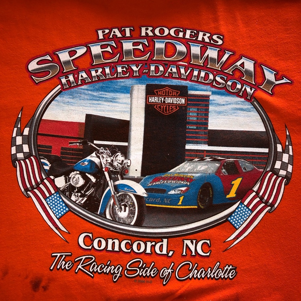 Men's short sleeve Harley-Davidson tee, size Large